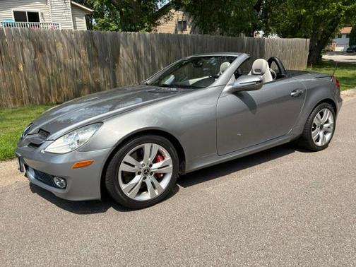 Silver 2009 Mercedes-Benz SLK-Class SLK350 Roadster