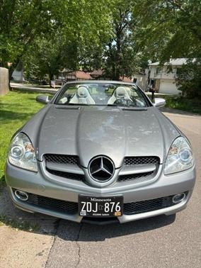 Silver 2009 Mercedes-Benz SLK-Class SLK350 Roadster