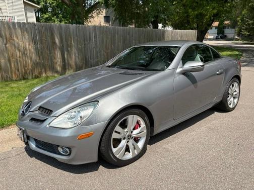 Silver 2009 Mercedes-Benz SLK-Class SLK350 Roadster