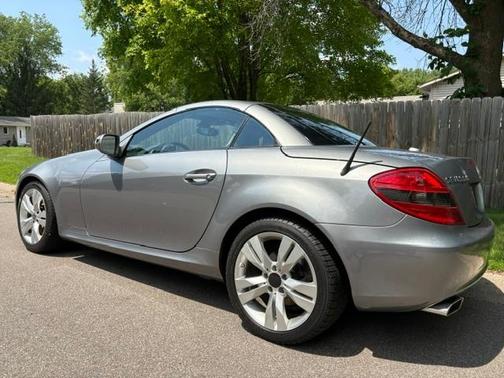Silver 2009 Mercedes-Benz SLK-Class SLK350 Roadster