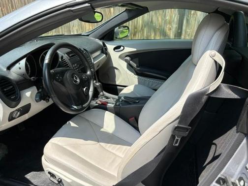 Silver 2009 Mercedes-Benz SLK-Class SLK350 Roadster