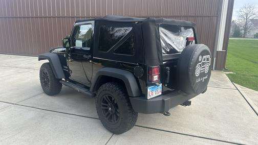 Black 2010 Jeep Wrangler Sport