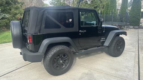 Black 2010 Jeep Wrangler Sport