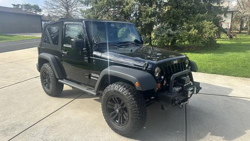 Black 2010 Jeep Wrangler Sport
