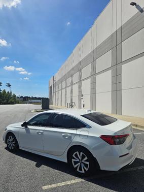 White 2024 Honda Civic LX