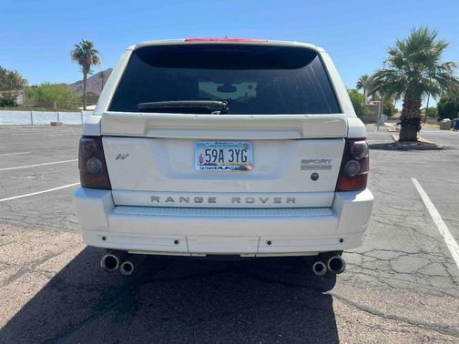 White 2006 Land Rover Range Rover Sport Supercharged