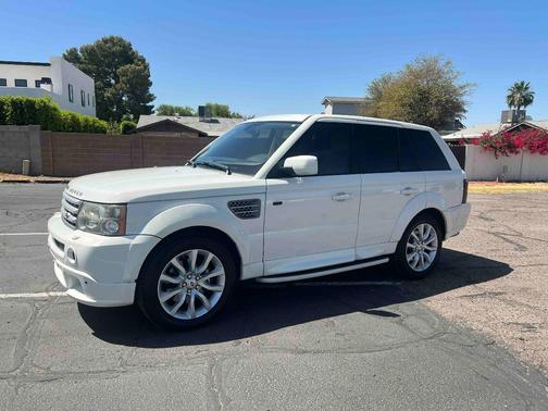 White 2006 Land Rover Range Rover Sport Supercharged