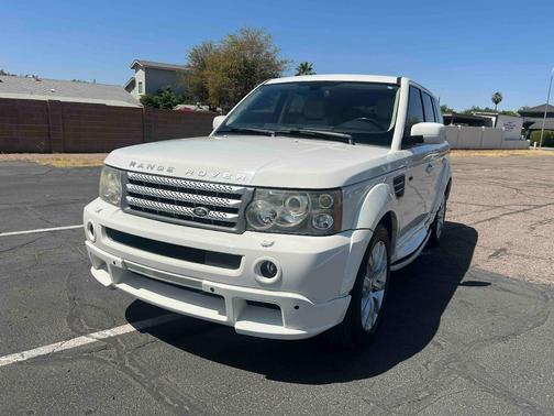 White 2006 Land Rover Range Rover Sport Supercharged