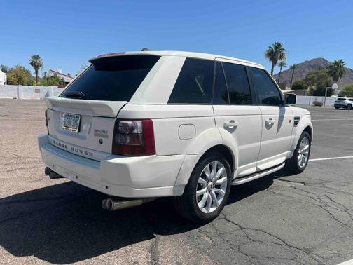 White 2006 Land Rover Range Rover Sport Supercharged