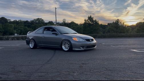 Gray 2005 Honda Civic EX