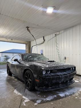Black 2016 Dodge Challenger R/T Scat Pack