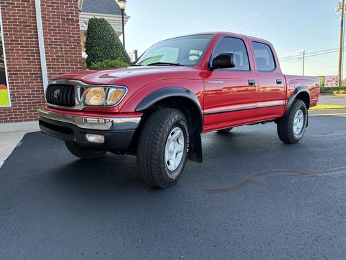 Red 2004 Toyota Tacoma Double Cab