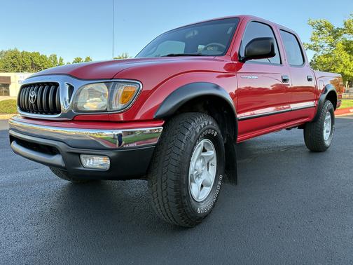Red 2004 Toyota Tacoma Double Cab