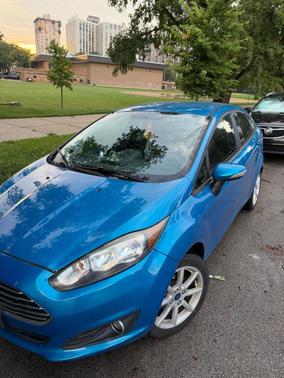 Blue 2015 Ford Fiesta SE
