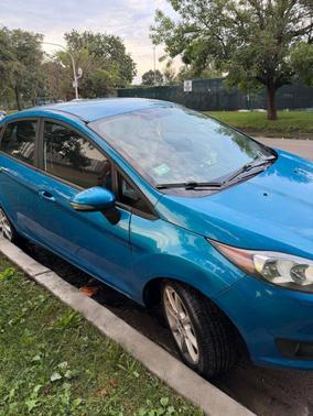 Blue 2015 Ford Fiesta SE