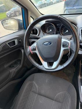 Blue 2015 Ford Fiesta SE