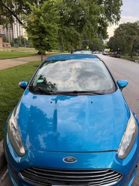 Blue 2015 Ford Fiesta SE