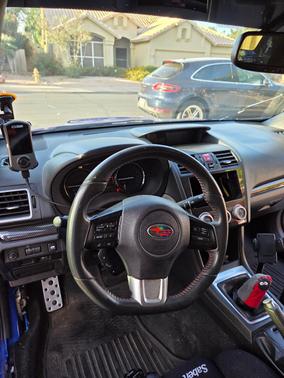 Blue 2015 Subaru WRX Premium