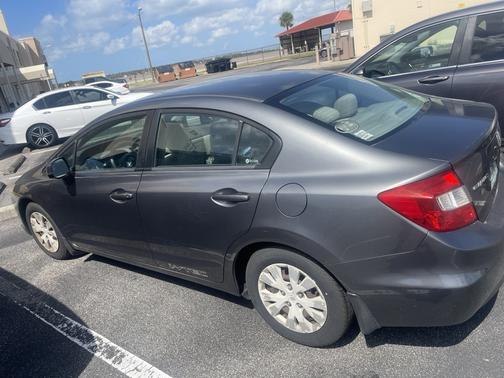 Silver 2012 Honda Civic LX