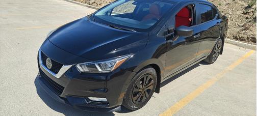 Black 2021 Nissan Versa 1.6 S