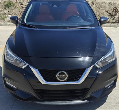 Black 2021 Nissan Versa 1.6 S