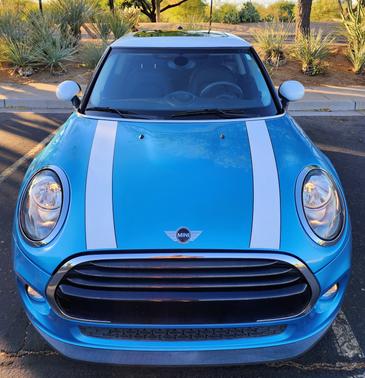 Blue 2016 MINI Hardtop Cooper