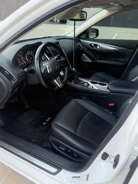 White 2021 INFINITI Q50 3.0t LUXE