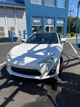 White 2013 Scion FR-S Base
