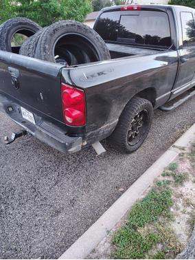 Black 2008 Dodge Ram 1500 SLT Quad Cab
