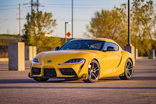 Yellow 2020 Toyota GR Supra 3.0 Premium