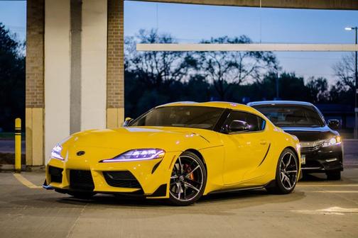 Yellow 2020 Toyota GR Supra 3.0 Premium