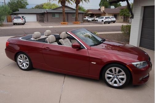 Red 2013 BMW 328 i