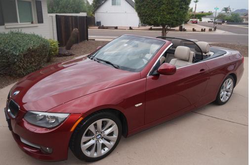 Red 2013 BMW 328 i
