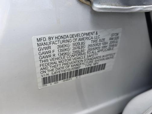 White 2025 Acura MDX A-Spec Package