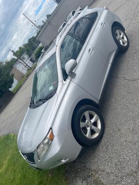 Silver 2010 Lexus RX 350 Base