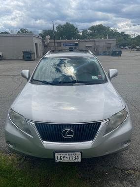 Silver 2010 Lexus RX 350 Base