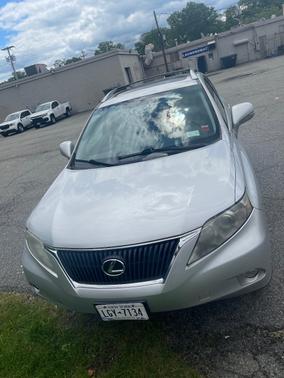 Silver 2010 Lexus RX 350 Base