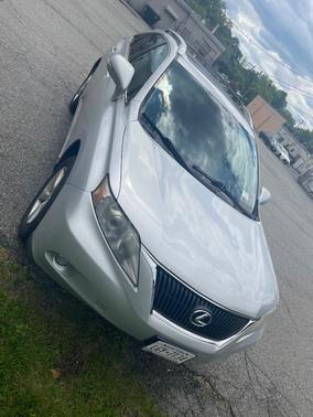 Silver 2010 Lexus RX 350 Base
