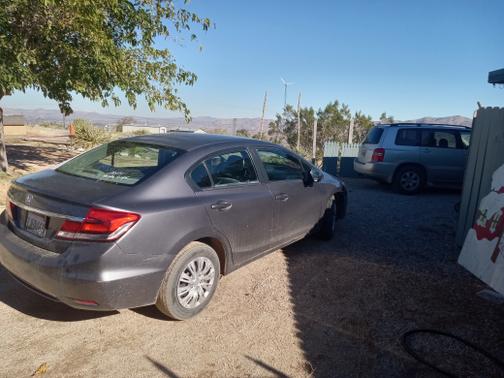 Gray 2015 Honda Civic LX
