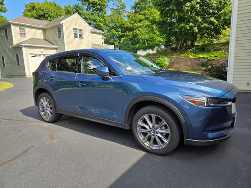 Blue 2019 Mazda CX-5 Grand Touring