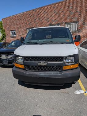 White 2012 Chevrolet Express 2500 Work Van