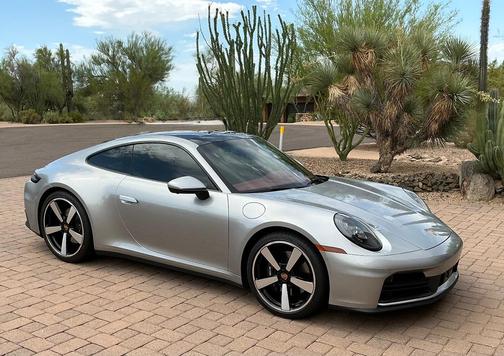 Silver 2025 Porsche 911 Carrera