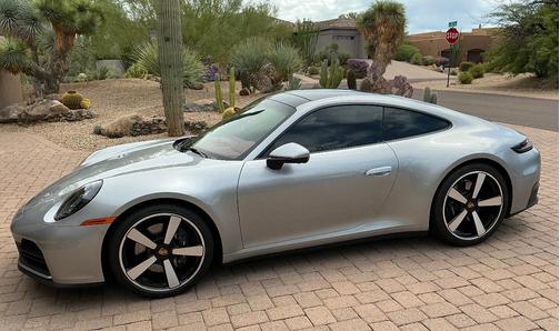 Silver 2025 Porsche 911 Carrera