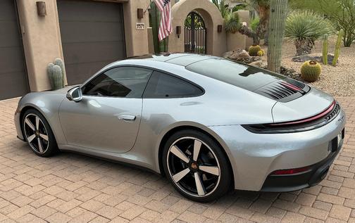 Silver 2025 Porsche 911 Carrera