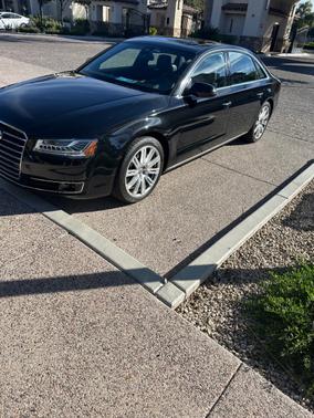 Black 2015 Audi A8 L 4.0T