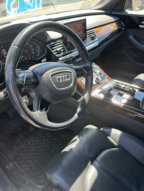 Black 2015 Audi A8 L 4.0T