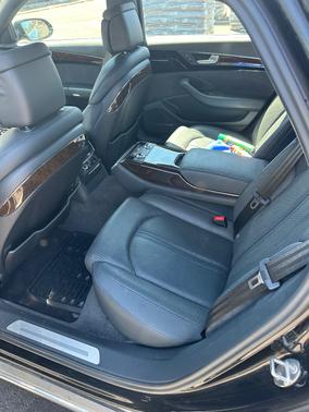 Black 2015 Audi A8 L 4.0T