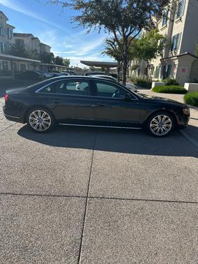Black 2015 Audi A8 L 4.0T