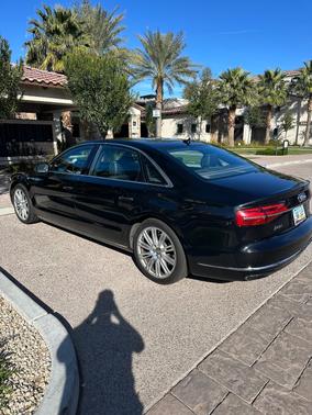 Black 2015 Audi A8 L 4.0T