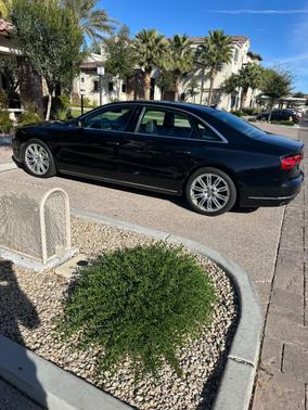 Black 2015 Audi A8 L 4.0T